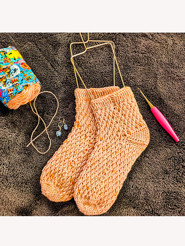 Simple Crochet Sock Pattern Free