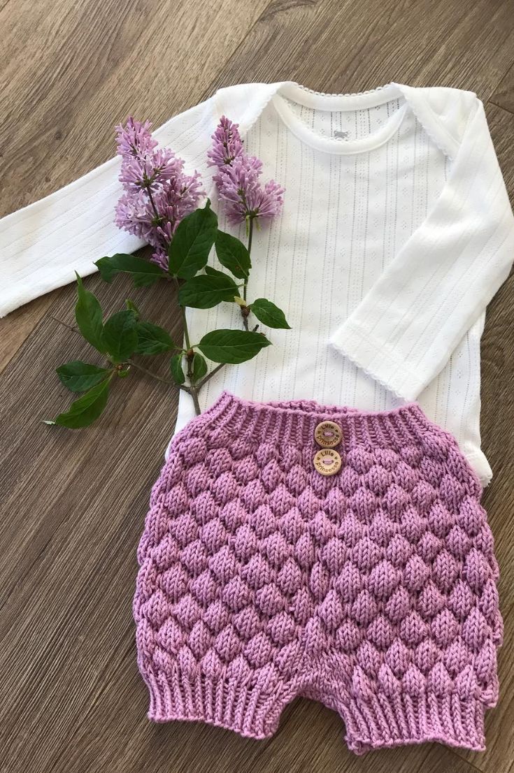 crochet baby shorts